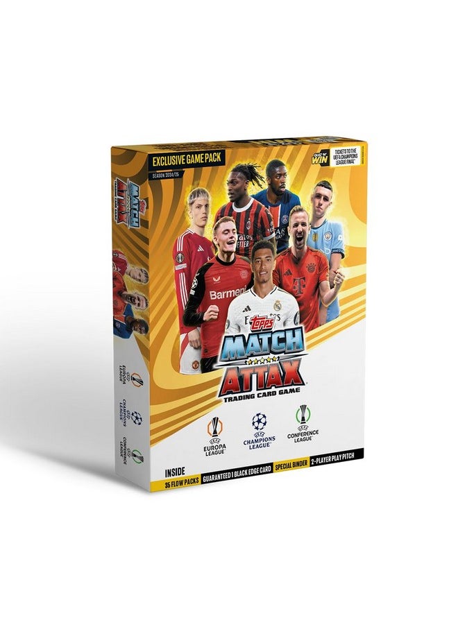 Topps Topps UEFA Champions League Match Attax 24/25 Trading and Collectible Card Game ((Exclusive Game Pack))  - Image 1