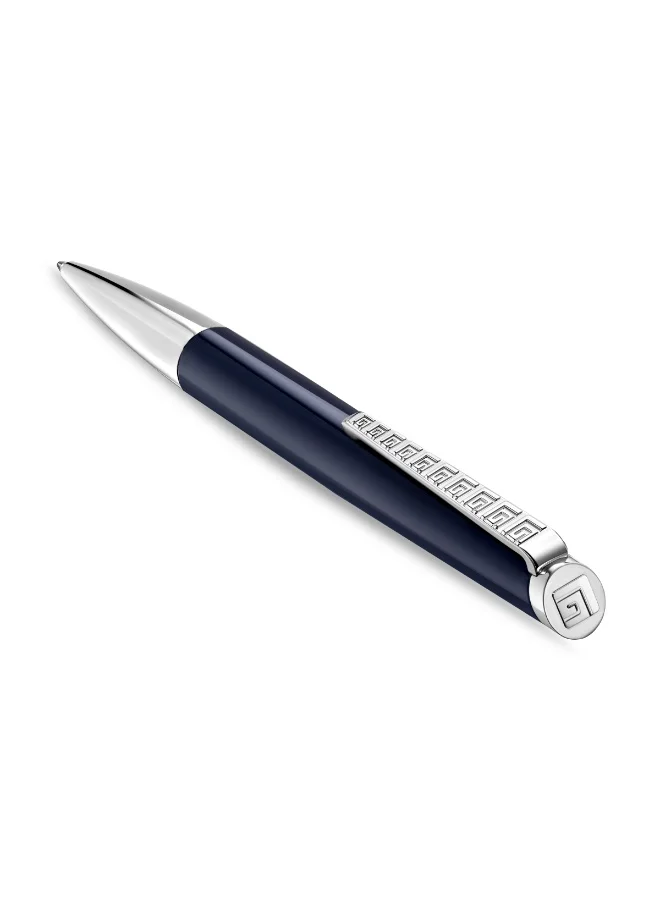 Guy Laroche Leon Blue & Silver Pen with GL Clip