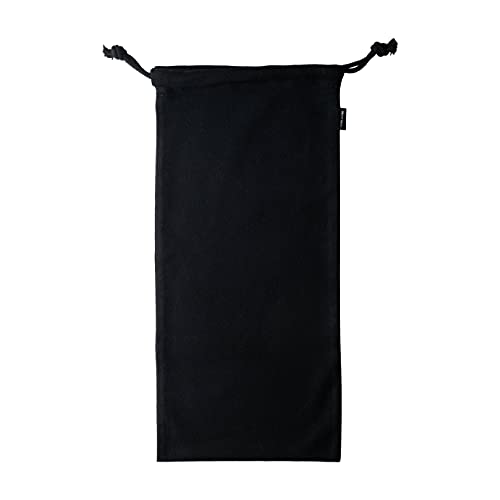 ZENPAC Shoe Dust Bags, Black Duster Flannel Pouch with Drawstring Closure, Washable Breathable Cotton Fabric for Boots, Travel, Luggage, 8x17, 4 Pack - Image 3