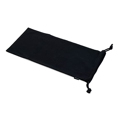 ZENPAC Shoe Dust Bags, Black Duster Flannel Pouch with Drawstring Closure, Washable Breathable Cotton Fabric for Boots, Travel, Luggage, 8x17, 4 Pack - Image 2