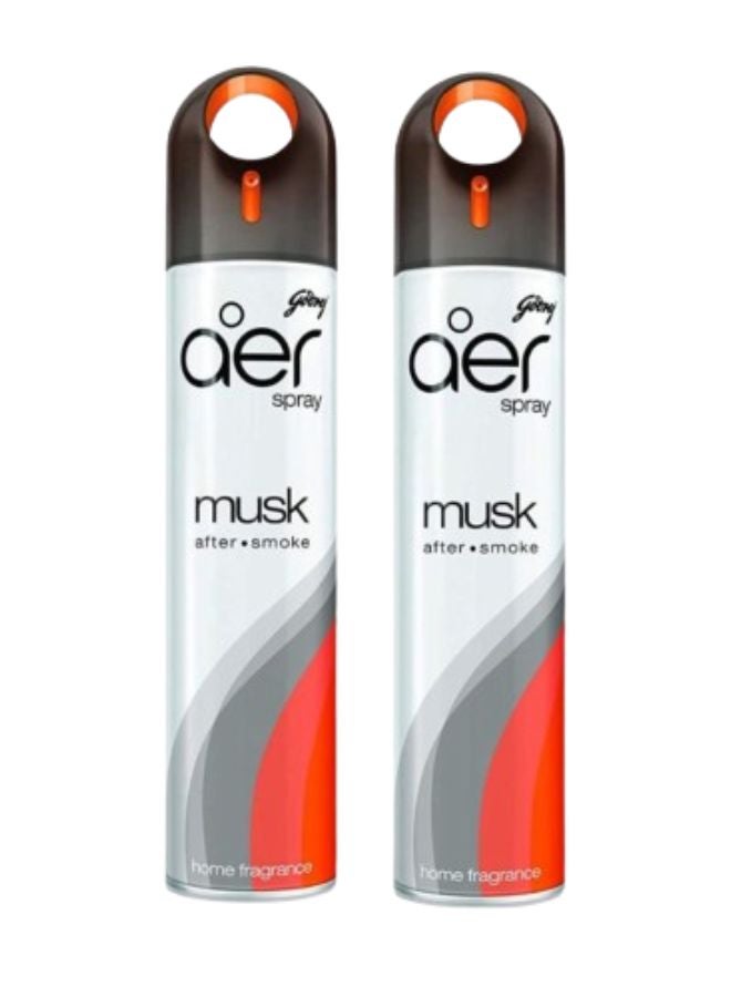 Godrej Aer Air Freshener Spray Musk After Smoke Brown 300ml - Image 1