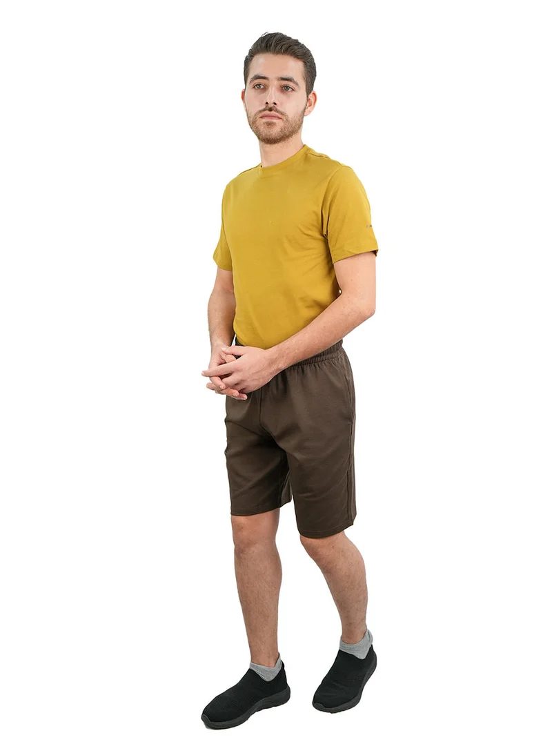 GIORDANO Men's Sorona Interlock Knit Shorts: Comfort & Style