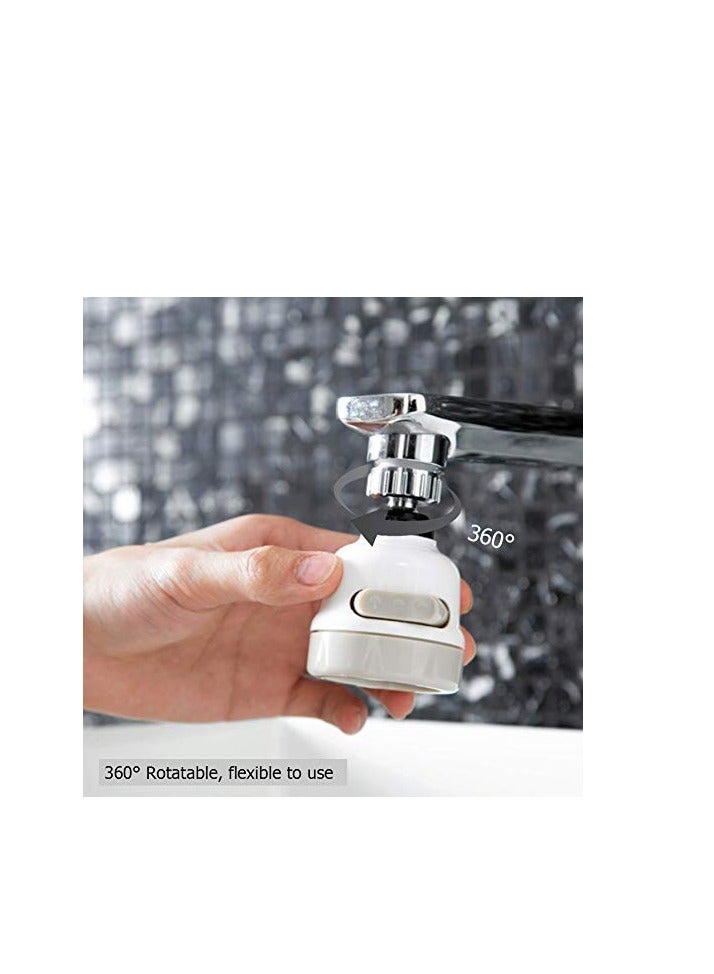 VIUAUAX Kitchen Water Filter Faucet, 360 Degree Rotatable Adjustable Water Filter Tap Home Flexible Water Saving Faucet Sprayer Swivel Faucet Spray for Kitchen Bathroom - Image 3