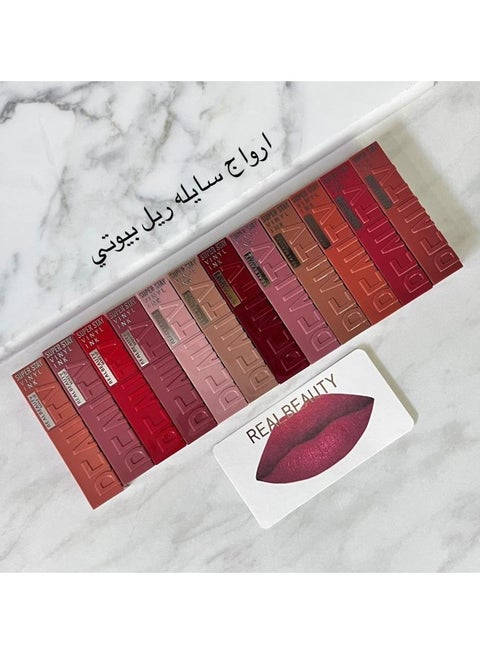 Professlonal Makeup Liquid Lipstick Matte Finish Locked Lipcour