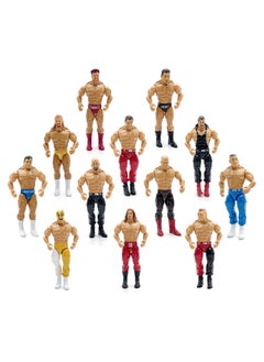 Flexforce WWE Wrestlemania Wrestlers with 12-Piece of Random Characters And A Ring Ultimate Warrior Power  - Image 5