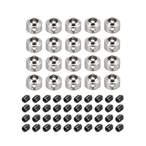 uxcell Uxcell 20pcs Rc Airplane Plane Landing Gear Wheel Stop 4 Shaft Hole Dia 4.1 MM Z0ED70CA4E413A2CBF1F6Z