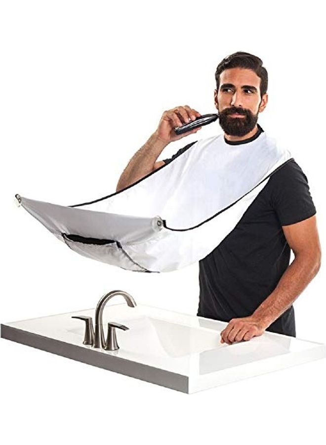 نيبمينينت قماش لحلاقة اللحية مع أداة امتصاص للتثبيت على الحائط أبيض One Size - Image 3