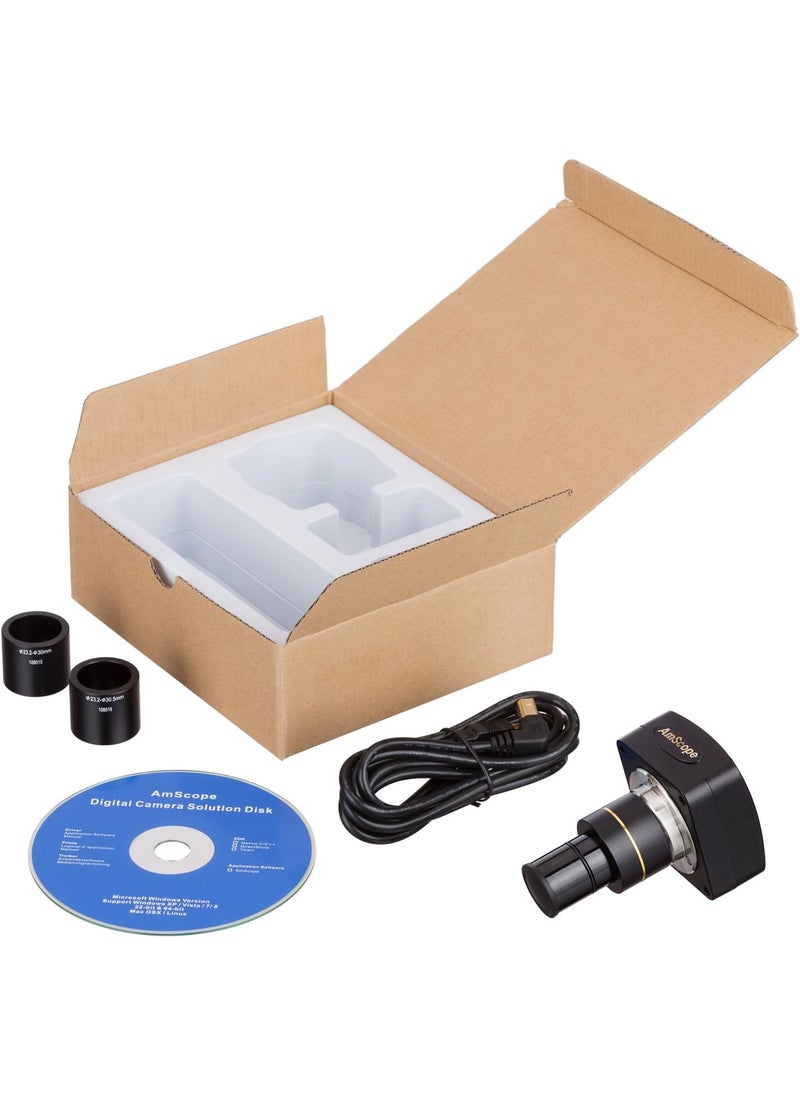 AmScope AmScope MU Series 100MP USB 20 Color CMOS CMount Microscope Camera  Includes Reduction Lens  Adapters  With UserFriendly Software  - Image 2