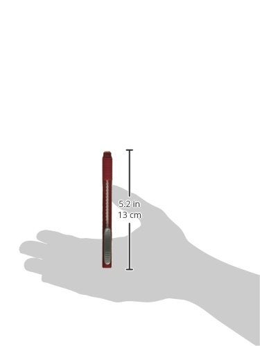 Pentel Clic Retractable Eraser, Refillable, Red Barrel (PENZE22B) - Image 3
