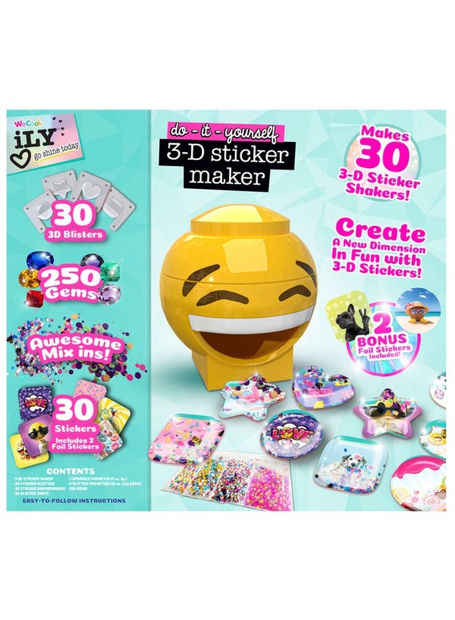 WeCool ILY Do-It-Yourself 3D Sticker Maker Kit Multicolour 27.94 x 8.26 x 30.48 cm WIL112665 - Image 1