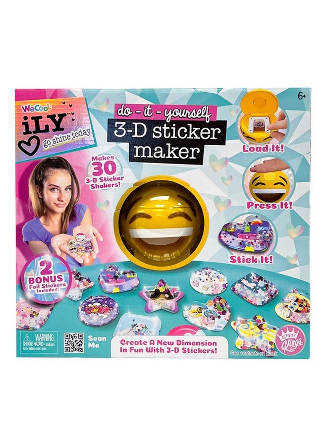 WeCool ILY Do-It-Yourself 3D Sticker Maker Kit Multicolour 27.94 x 8.26 x 30.48 cm WIL112665 - Image 4