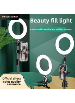 General Mobile Phone Live Light Filling Net Red Light Photo Filling Desktop Photography Lamp Beauty Lamp Ring Light Filling Bracket Anchor Beauty-Specification:Clip Model + 16cm Fill Light  - Image 2