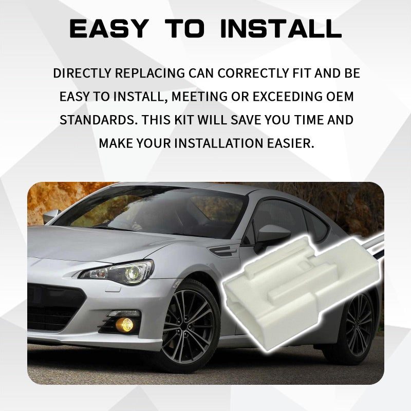HHZL Car Door Speaker Harness Adapter Audio Bass Speaker Wiring Harness Stereo Plug Adapter Subwoofer Wire Modification Cable Conversion Accessories Plug and Play Compatible with Mitsubishi Subaru - Image 3