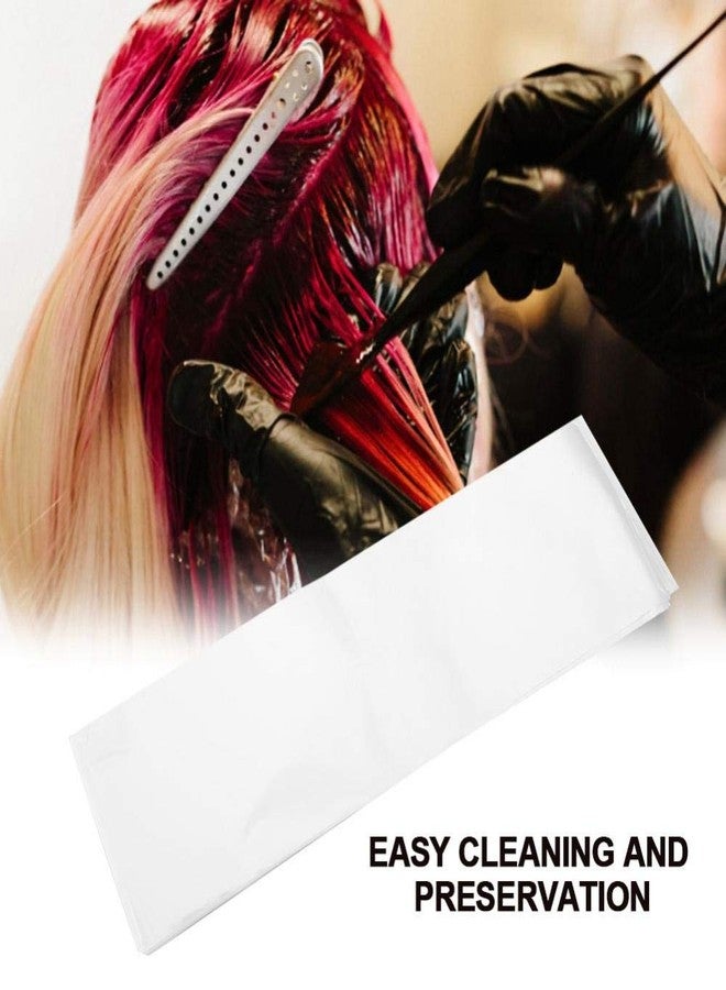Rotekt 100pcs/pack Professional Salon Hair Dye Paper, Recycleable Dyeing Color Highlight Paper Hair Wraps Hair Tint Paper for Barber Hair Stylists - Image 3