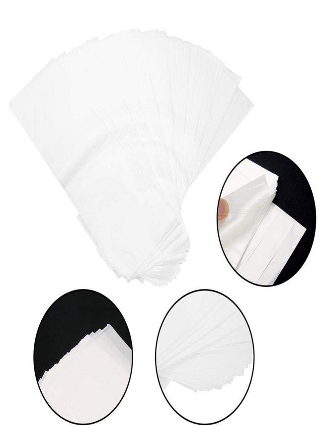 Rotekt 100pcs/pack Professional Salon Hair Dye Paper, Recycleable Dyeing Color Highlight Paper Hair Wraps Hair Tint Paper for Barber Hair Stylists - Image 5