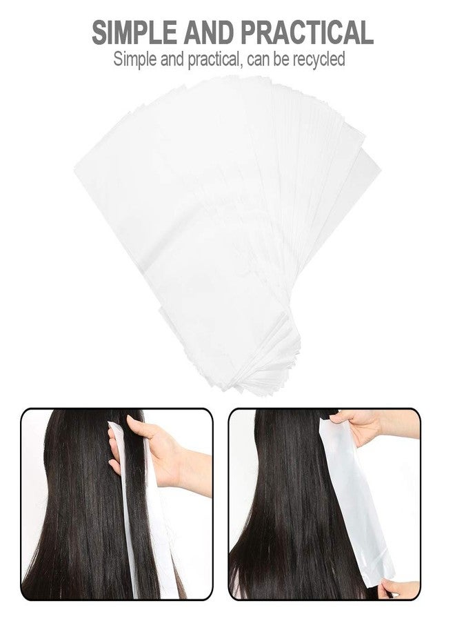 Rotekt 100pcs/pack Professional Salon Hair Dye Paper, Recycleable Dyeing Color Highlight Paper Hair Wraps Hair Tint Paper for Barber Hair Stylists - Image 2