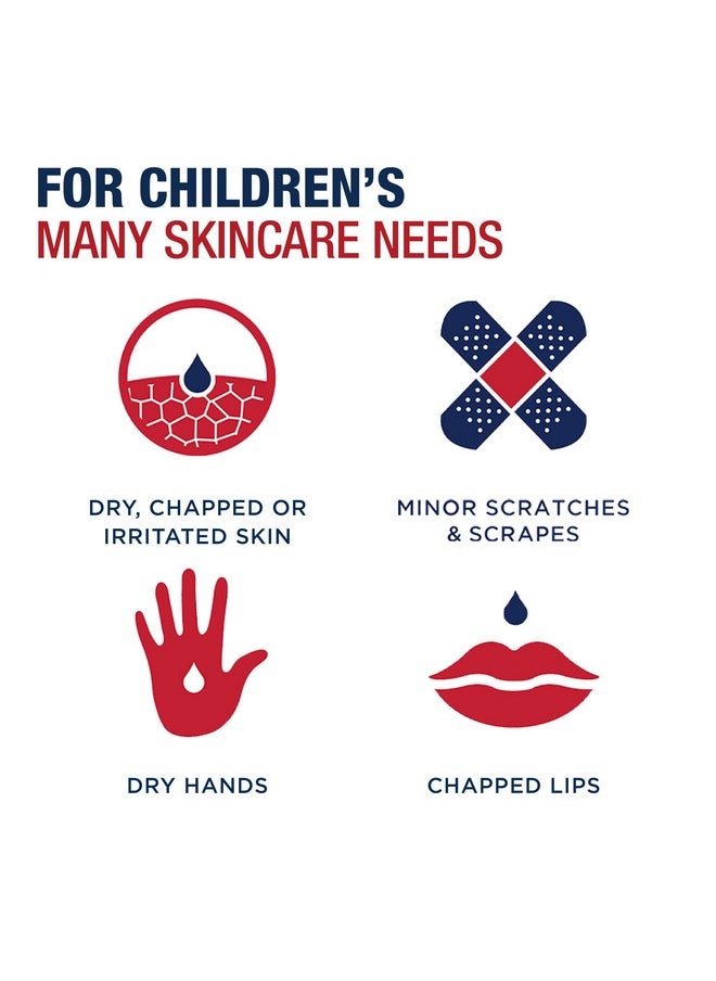 Aquaphor Children'S Advanced Therapy Healing Ointment, 41% Petrolatum Skin Protectant, First Aid Ointment For Minor Wound Care, Chapped Or Cracked Skin And Lips, 14 Oz Jar  - Image 5