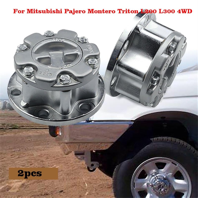 Wivplex 2X Manual Free Wheel Lock Hub for Mitsubishi Vehicles - Image 4