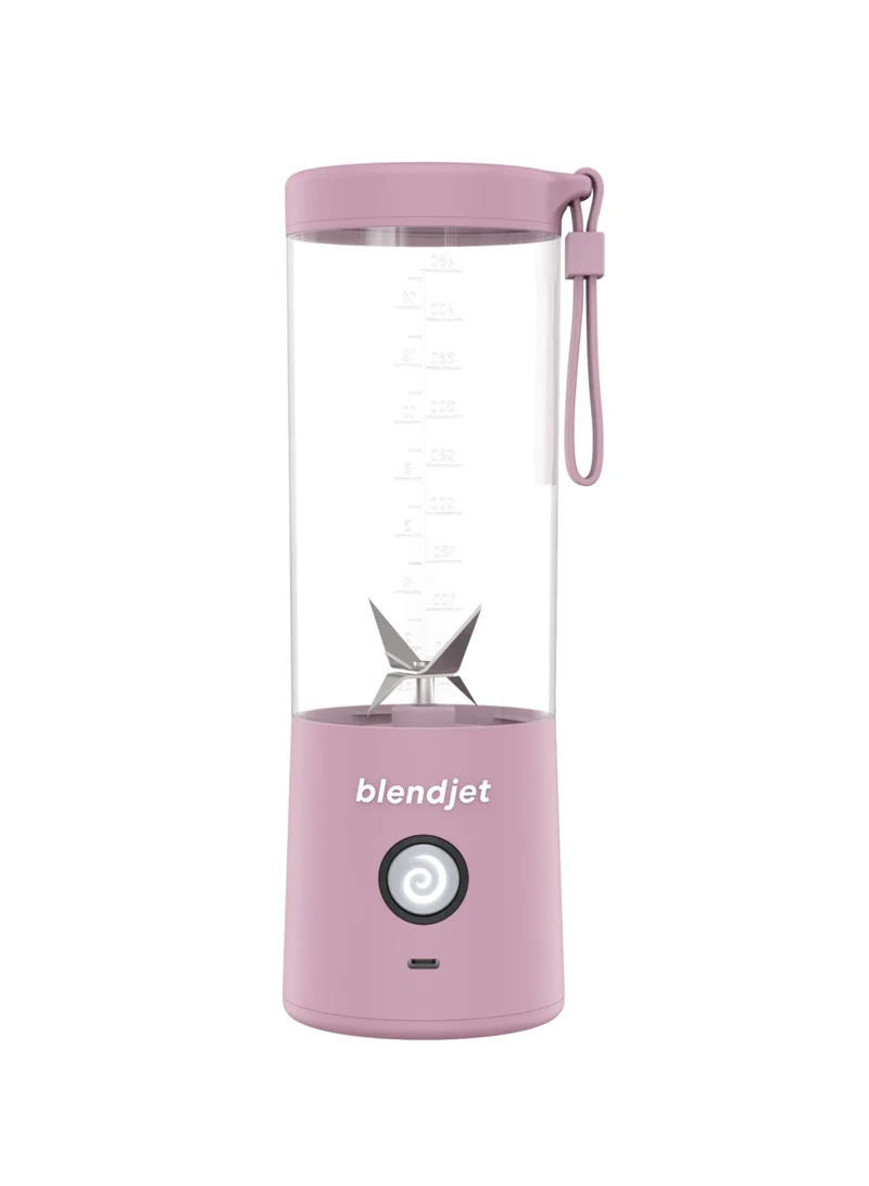 blendjet V2 Portable Blender Smoothie Maker, Personal Blender, Fruit Blender, Leak Proof Juicer, BPA-Free 475ml 200W Sports Bottle, USB-C Rechargeable, Ice Crusher with Stainless Steel Blades - Lilac