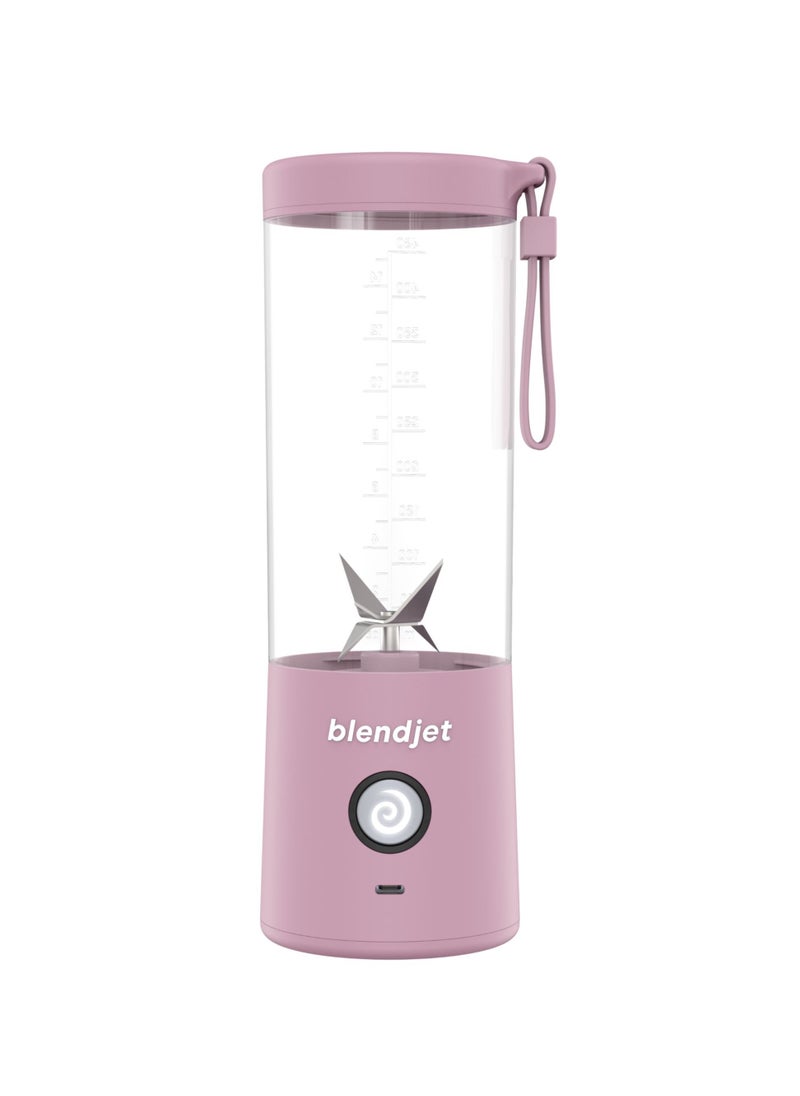 blendjet - V2 Portable Blender Smoothie Maker, Personal Blender, Fruit Blender, Leak Proof Juicer, BPA-Free 475ml 200W Sports Bottle, USB-C Rechargeable, Ice Crusher with Stainless Steel Blades - Lilac - Image 1