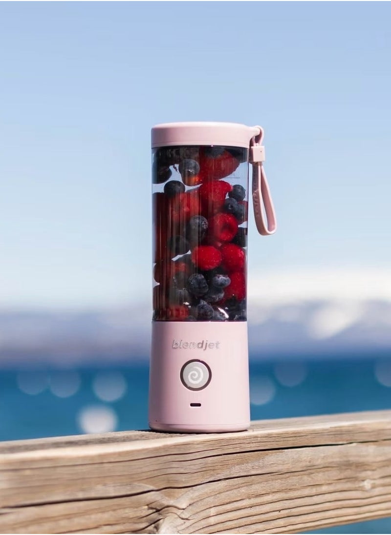 blendjet - V2 Portable Blender Smoothie Maker, Personal Blender, Fruit Blender, Leak Proof Juicer, BPA-Free 475ml 200W Sports Bottle, USB-C Rechargeable, Ice Crusher with Stainless Steel Blades - Lilac - Image 1