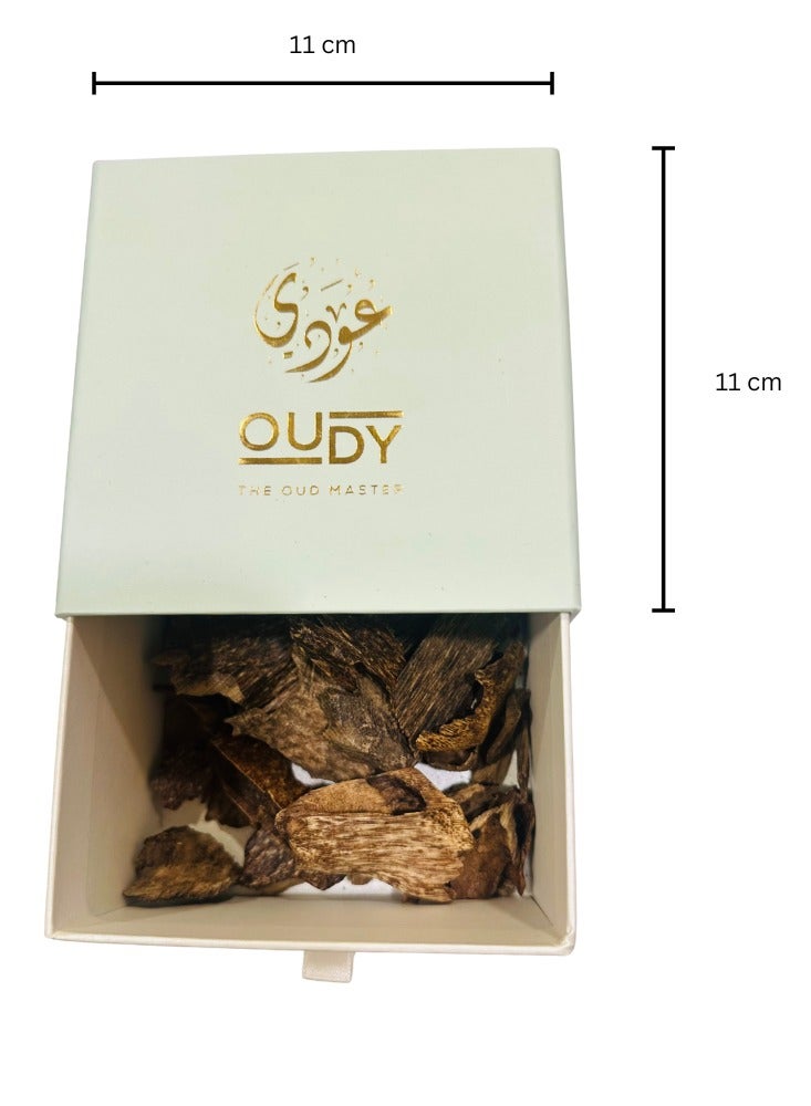 أودي SriLankan Shells Oud Wood –Adam Jungle Natural Wild Agarwood Chips 12 Grams - Image 4