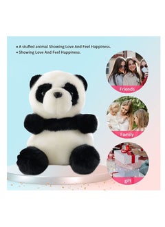 Y&D Panda Stuffed Animals Plush, 8.6" Cute Plushies for Animal Themed Parties Teacher Student Award, Toys Baby, Boy, Girls, Great Nursery, Room Decor, Bed (Panda)  - Image 3