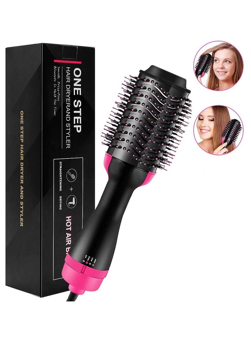 Generic - One Step Hair Dryer & Volumizer 3 in 1 Multifunction Salon Negative Ion Hair Straightener & Curly Hair Comb Anti-scald - Image 1