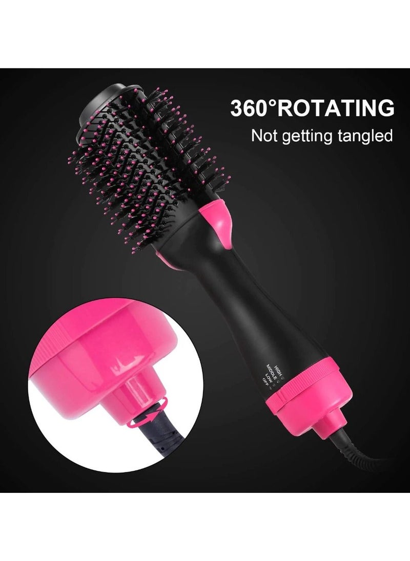 Generic - One Step Hair Dryer & Volumizer 3 in 1 Multifunction Salon Negative Ion Hair Straightener & Curly Hair Comb Anti-scald - Image 1