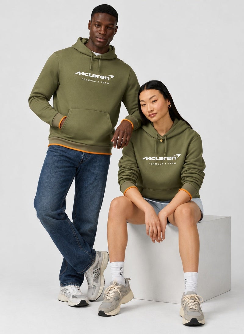McLaren Formula1 Core Essentials Logo Hoodie - Image 1