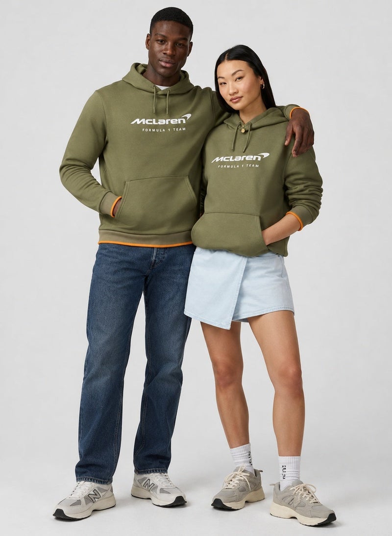 McLaren Formula1 Core Essentials Logo Hoodie - Image 2