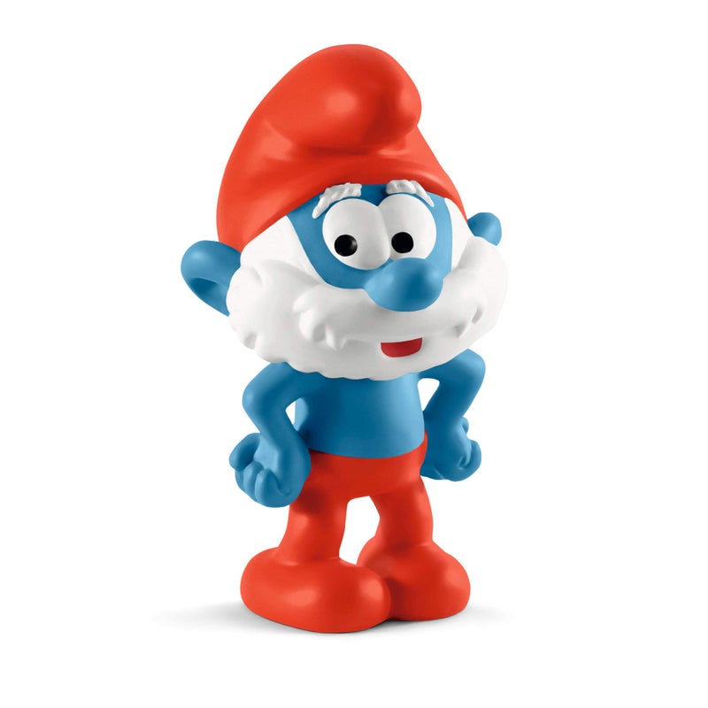 SCHLEICH - The Smurfs Smurf Figurine, 20814, Blue - Image 2