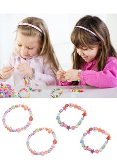 Depend Generic DIY Handmade Craft Beads With Box，24 Styles Starfish Shells Butterflies Smiley Flower Letter Handmade Polymer Clay Beads for Women Girls Jewelry Making DIY Bracelet Necklace Earring Hair hoop  - Image 4