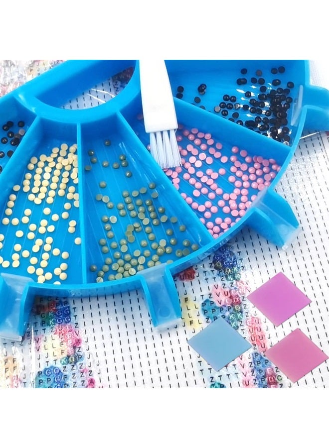 SENHAI Diamond Paintings Accessories Art Trays Kits, 5D Diamond Painting Storage Kits Personalized Paint Tools for DIY Diamond Painting Crafts Beading Plates - Image 2