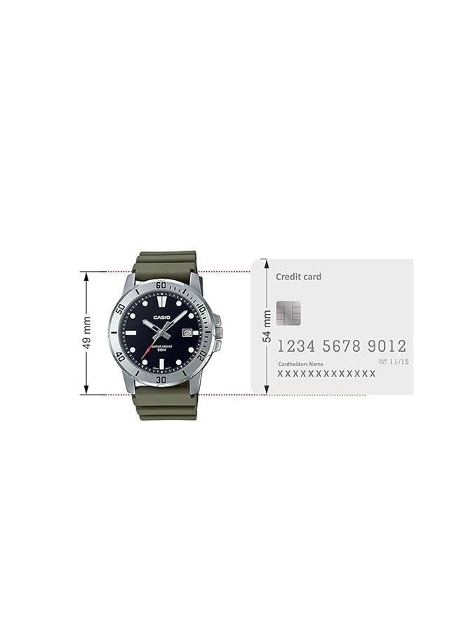 CASIO Men's Classic Analog Watch MTP-VD01-3EVUDF - Image 5