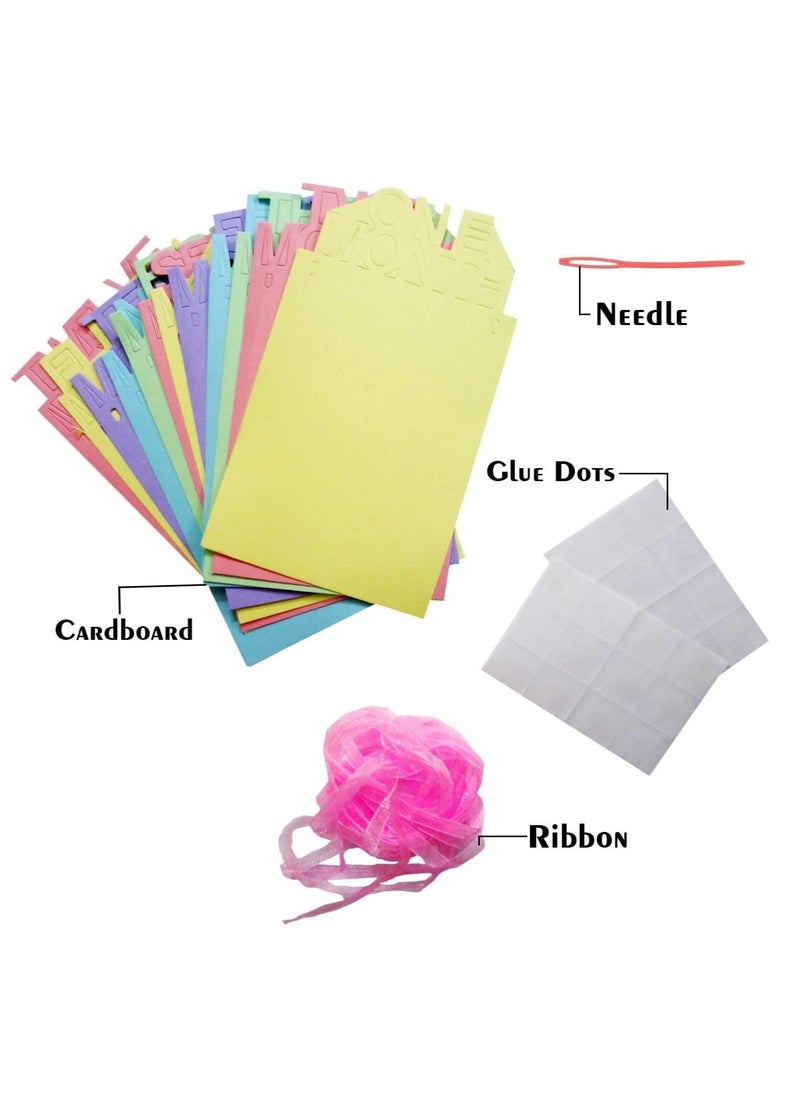 Brain Giggles Brain Giggles Thickened Kraft Card Paper 1st Birthday Banner  - Image 3