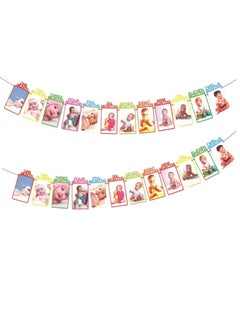 Brain Giggles Brain Giggles Thickened Kraft Card Paper 1st Birthday Banner  - Image 2