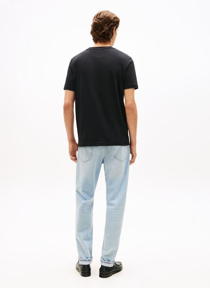 TOMMY HILFIGER Logo Graphic Crew Neck T-Shirt - Image 2