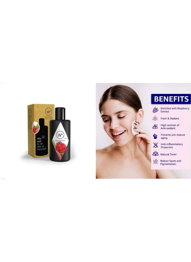 W2 Celebration Pack (Cranberry Scrub 50 Gm + Face Pack Pomegranate 50 Gm + Skin Toner Raspberry 100 Ml + Moisturiser Ivory Peach 50 Ml)  - Image 3