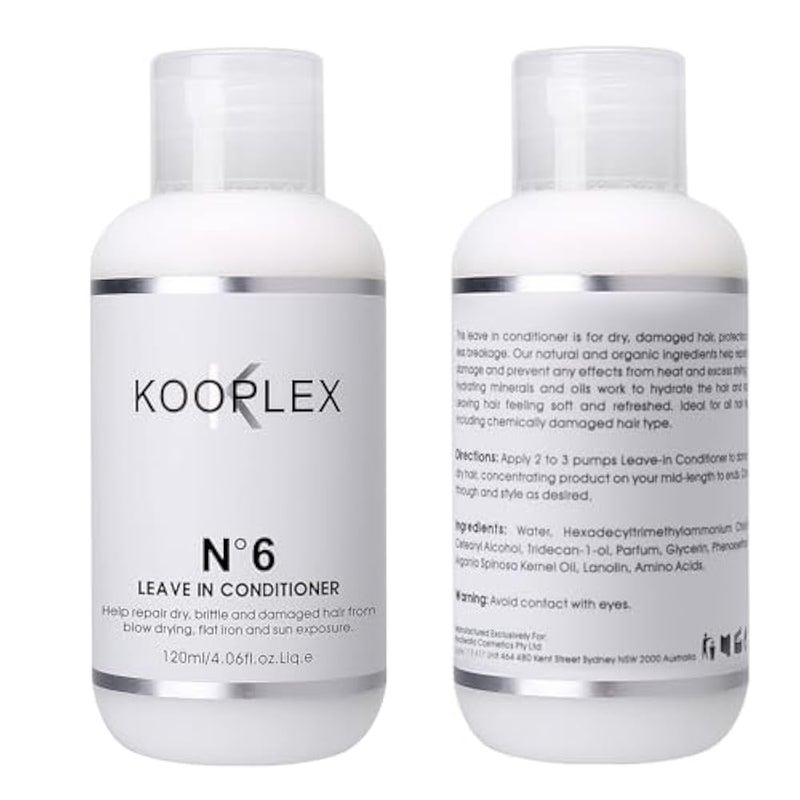 Kooplex Leave In Conditioner No6 120ml - Image 3