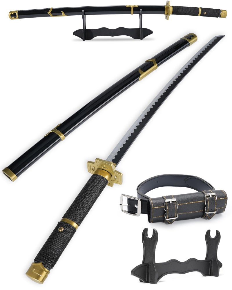 Cold Blade Katana Sword - 41 inches Katana Replica with Holster Belt and Display Stand - Sword with Authentic Design Xuezou - Image 1