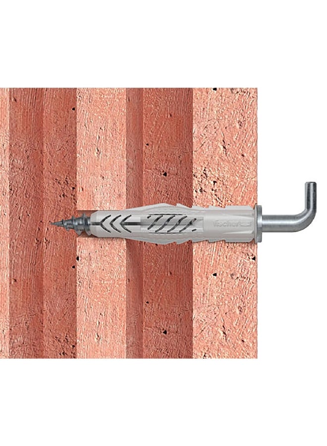فيشر خابور بمقاس عالمي UX 8 × 50 R WH مع حلقة وخطاف زاوية فضي ورمادي  2.8 × 14.6 × 7.4 سم 94625 - Image 5