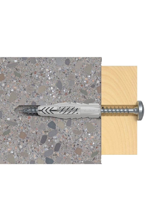 فيشر خابور بمقاس عالمي UX 8 × 50 R WH مع حلقة وخطاف زاوية فضي ورمادي  2.8 × 14.6 × 7.4 سم 94625 - Image 4