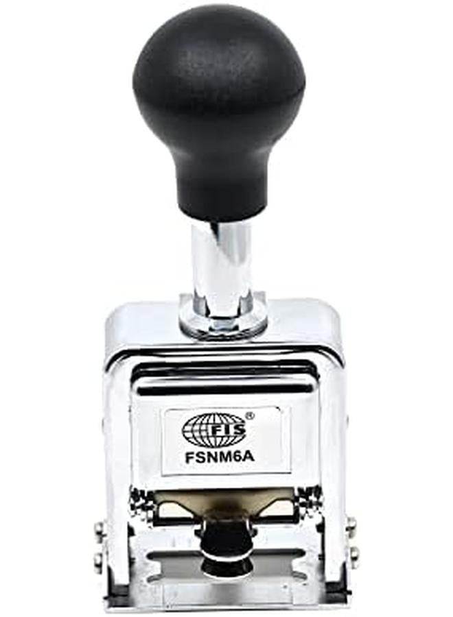 FIS Fsnm6A 4 Mm 6 Digits Arabic Numbering Stamp Machine - Image 2