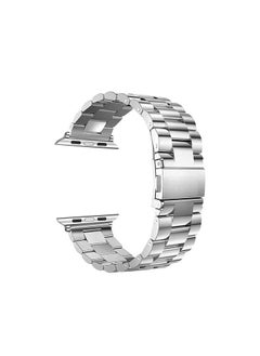 Generic Stainless Steel Watch Band For Apple Watch Series 4/5 - 38/40mm - Silver  - Image 2
