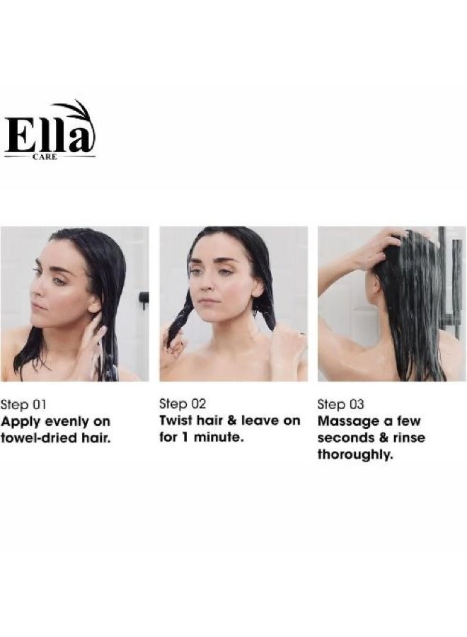 ايلا كير  ماسك إيلا كير لإصلاح وترطيب الشعر بزيوت طبيعية – 500 مل - Image 5