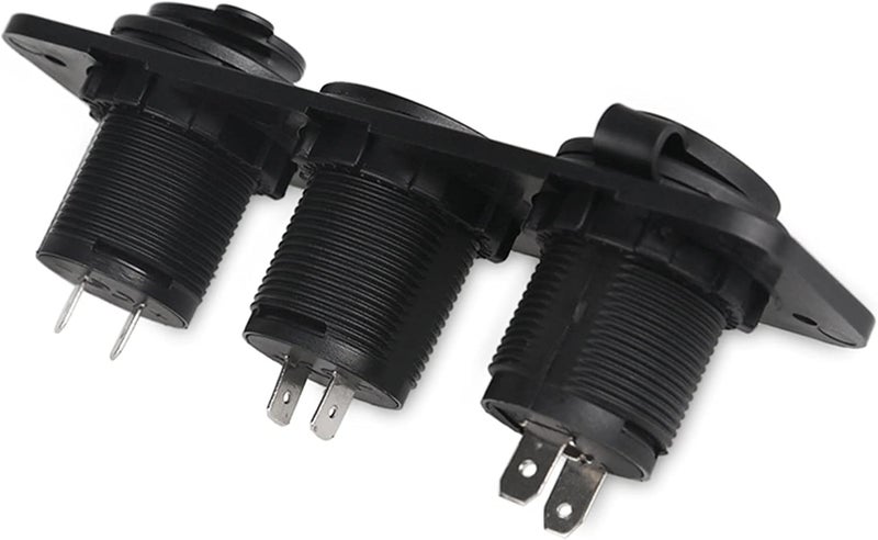 Wivplex 3 Hole Car Switch Panel with USB Charger - Image 2