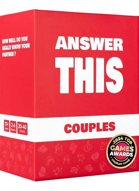 Answer THIS - Couples