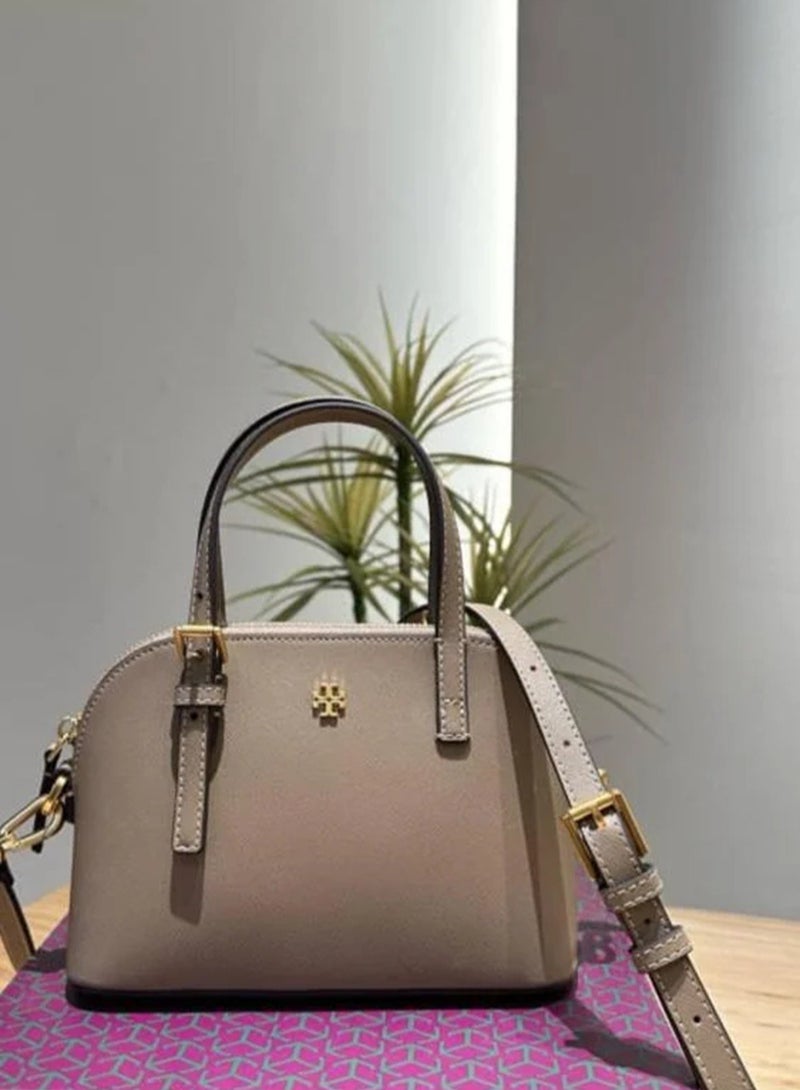 Burch Emerson Simple Adjustable Detachable Shoulder Strap Leather Shell Bag Shoulder Handbag - Image 1