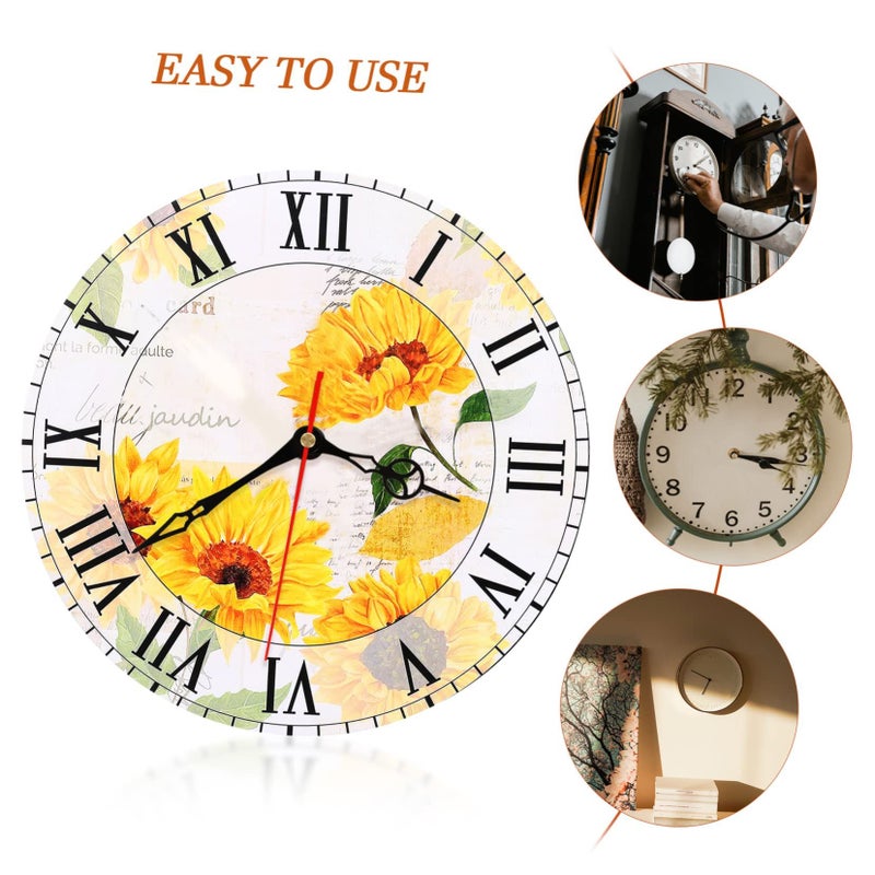 مجموعة هادئة لحركة ساعة تعمل بالبطارية، استبدال العقارب لساعات حائط DIY - Image 3